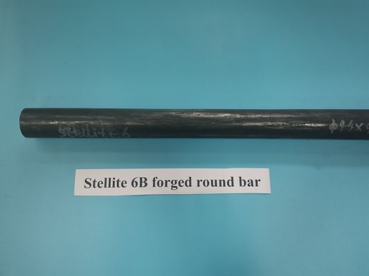Stellite 6B Hard And Wear Resistant Alloy Hot Forged Round Bar With Hardness HRC40